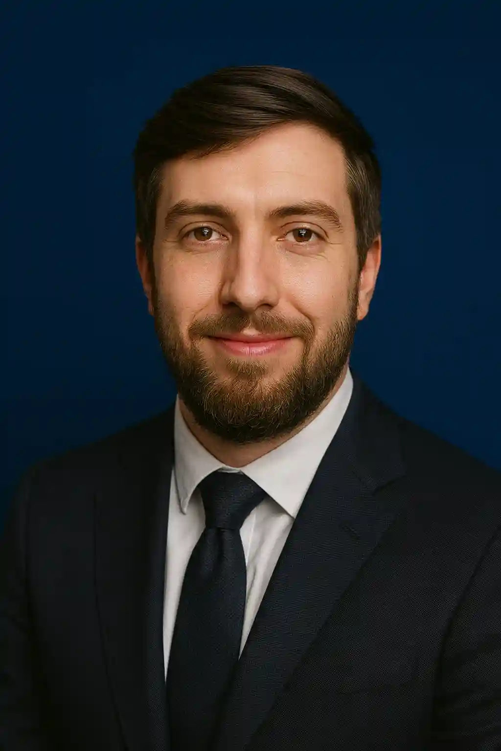 AI professional headshot example