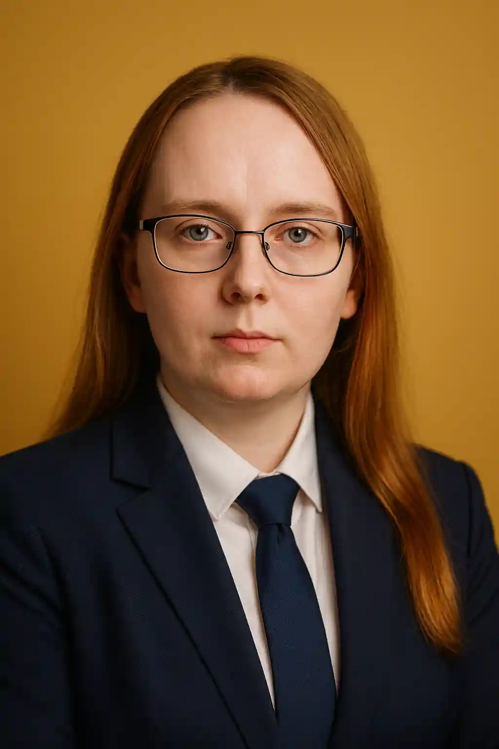 AI professional headshot example